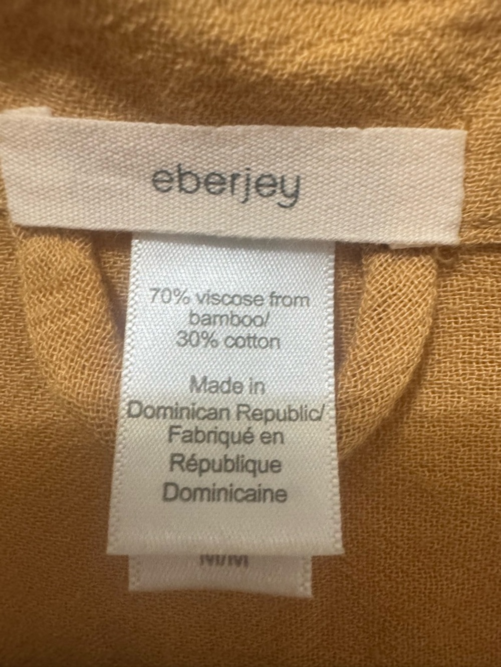 Eberjey Summer of Love Irina Cover Up Dress Size Medium - Picture 4 of 4